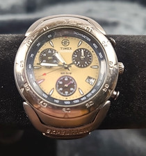 Timex Indiglo Expedition Chronograph Watch WR 50m Keeps Time New Battery