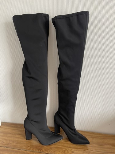 Flex black thigh high - flex,