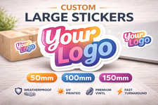Custom large stickers - custom,