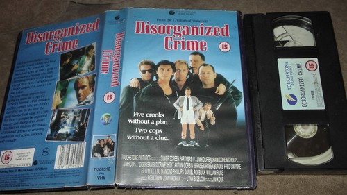 Disorganised crime vhs - crime, video