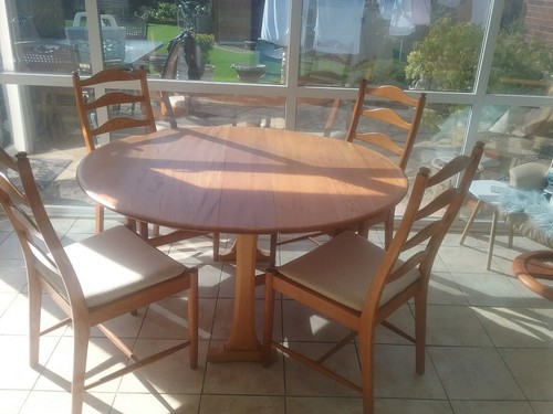 Ercol blonde oval drop - blonde,