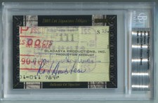 PHIL SILVERS (Sgt. Bilko) 2009 Razor Cut Signatures Signed BGS Graded Authentic