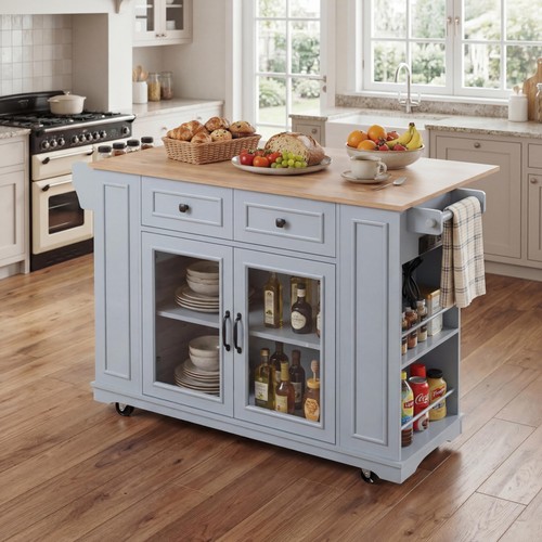 Mobile kitchen island with - mobile,