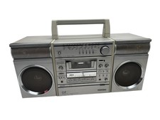 Sanyo C7 Boom Box Stereo Cassette Retro Vintage Portable