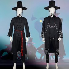 HOT 2025 Adults HUNTR/X KPOP Demon Hunter Saja Boys Cosplay Costume Party NEW UK