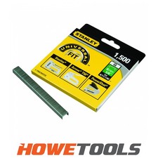 STANLEY 1-TRA704T (pkt of 1000) Staples type G 4/11/140 6mm