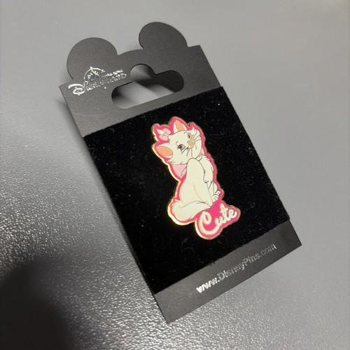 Hkdl disney pin marie cat - -,
