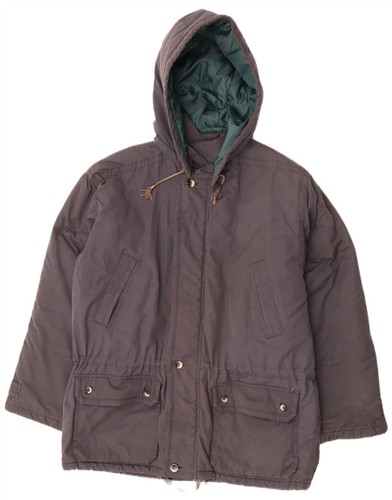 Leader mens hooded padded coat - hooded,