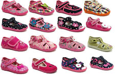 GIRLS SANDALS BABY Children Kids Toddler Infant Casual Canvas Shoes Fasten