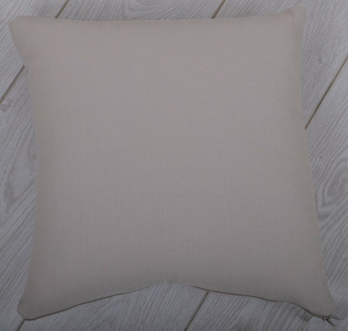 Chenille beige cushion cover - beige,