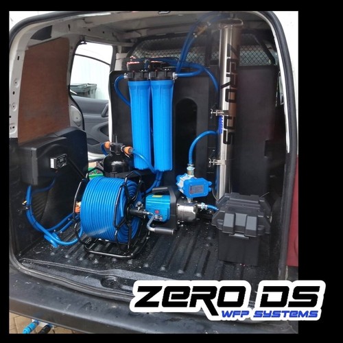 Water fed pole window cleaning - water,