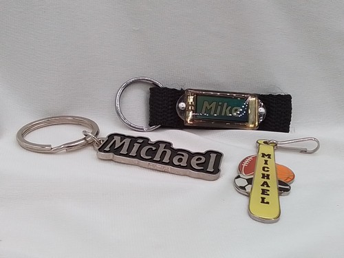 Lot michael mike keychain - michael,