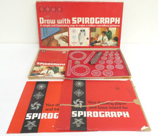 Vintage Spirograph Denys Fisher Toys Ltd with Original Pens Boxed - 1967 Edition