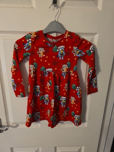 Bluey red dress - red,