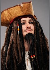 Mens deluxe jack sparrow wig - jack,