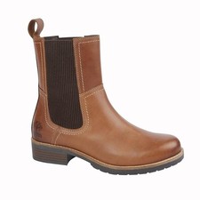 Woodland Tan Leather Chelsea