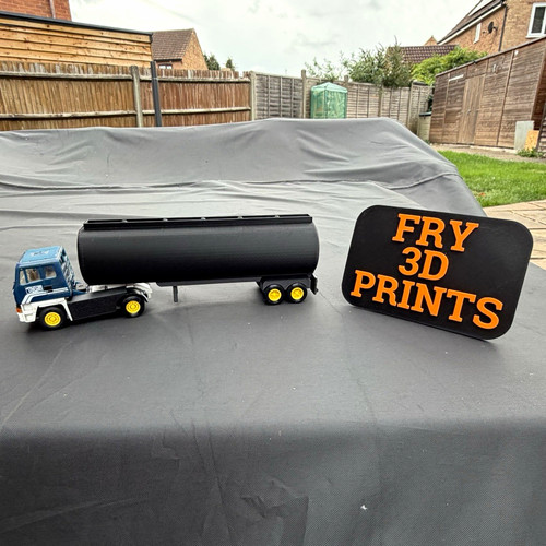 Scalextric truck tanker - scalextric,