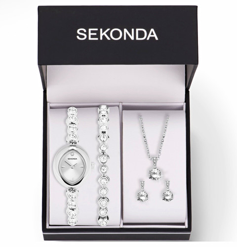 Sekonda silver crystal - silver,