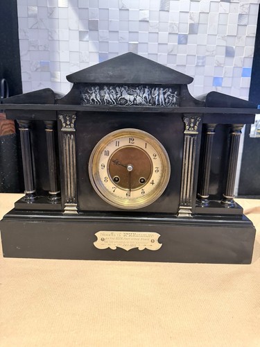 Edwardian antique marble slate - antique,