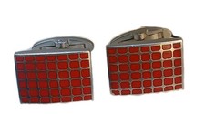 Takeo KIKUCHI Cufflinks Red