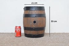 wooden barrel Whiskey barrel Wine Cider pub home brew cask rum - FREE POSTAGE