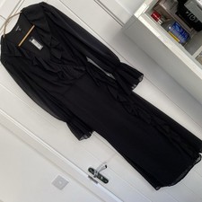 Boohoo Women's Black Lined