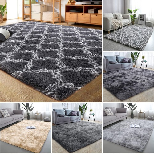 Large shaggy fluffy rugs - large,