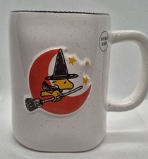 T.K Maxx/TJ Maxx Rae Dunn X Peanuts Woodstock Witch 'Happy Halloween' Themed Mug