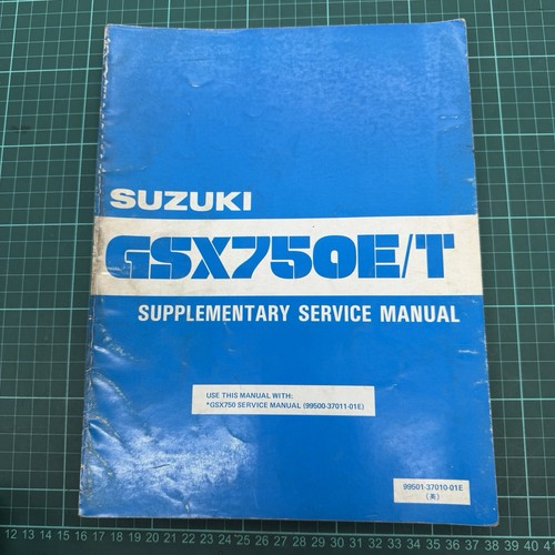 Suzuki gsx750e gsx - gsx750e/t, 750
