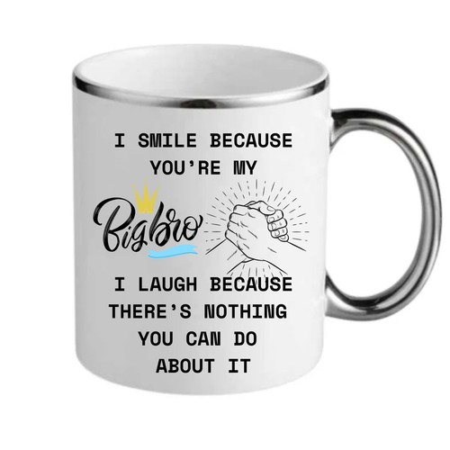 Funny big brother mug - big,
