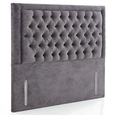 Plush Velvet Multi-Colour Hilton Design Floor Standing 48” High Headboard