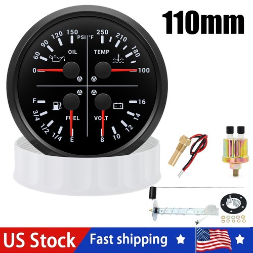 110mm boat gauge fuel - boat, 1