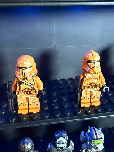 Lego star wars clone trooper - star,