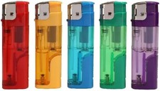 5 ELECTRONIC LIGHTERS
