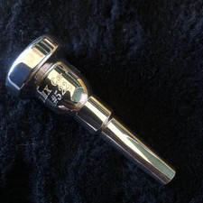 GR Haefner 1HX Cornet Mouthpiece No.2 Cup Silver Plated Excellent Condition