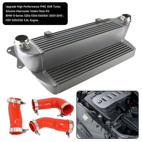 Turbo intercooler kit red - kit, for