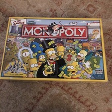 The Simpsons Monopoly Board