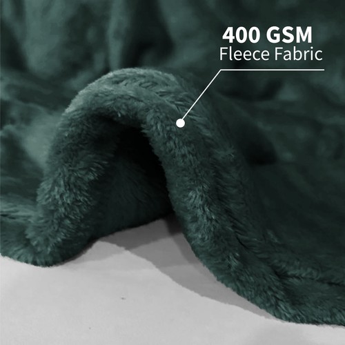 Faux fur fleece throw soft - fleece,
