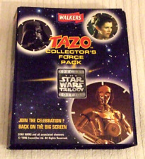 STAR WARS/TAZO`S ("EMPTY" WALKERS TAZO COLLECTORS BINDER ONLY) ALL PAGES PRESENT