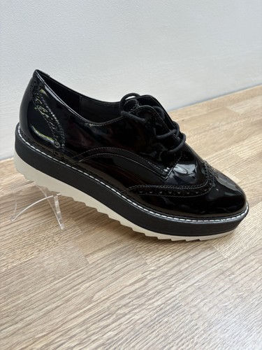 Zara women patent oxford - zara,