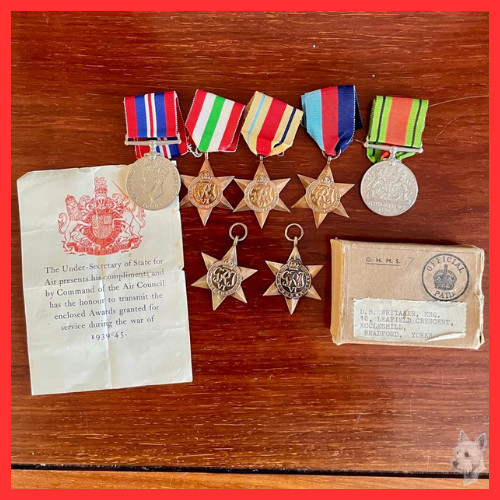 Ww2 raf whitaker - d, h