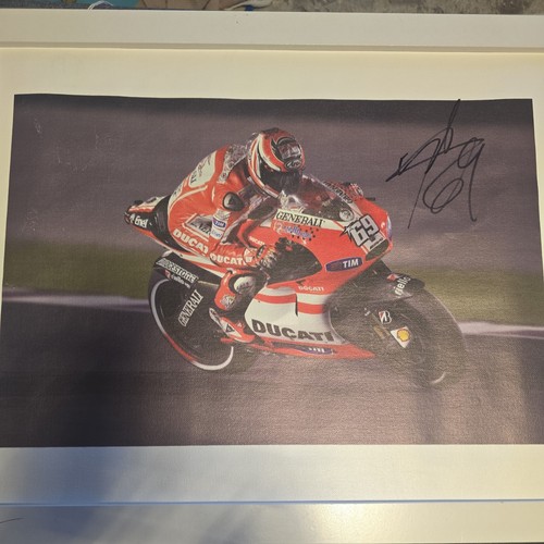 Nicky hayden hand signed - signed, 20x16