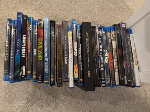 Movies blu ray mostly - or, blu-ray