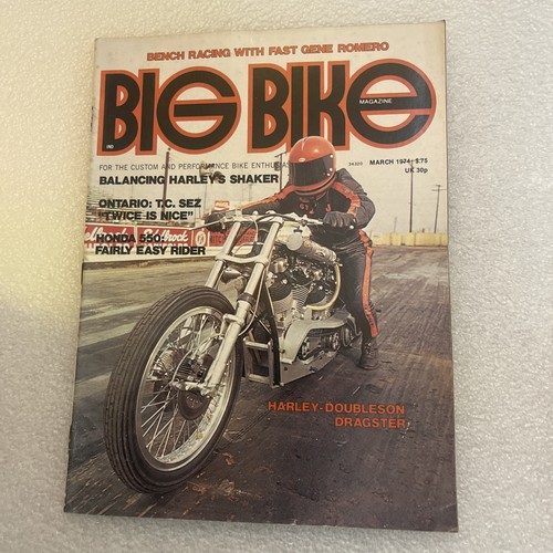 Big bike magazine march - march, 1974