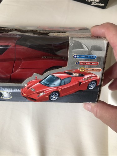 Battery operated red ferrari - battery,