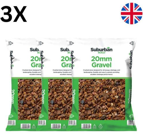20mm suburban gravel pea - gravel,