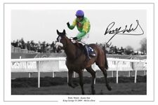 RUBY WALSH SIGNED PHOTO PRINT AUTOGRAPH KAUTO STAR HORSE RACING