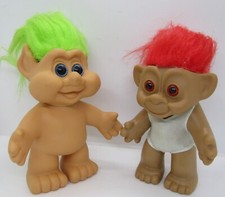 Vintage 7" & 6" Troll Dolls