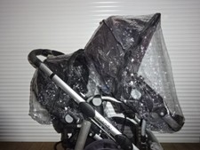 2x RAINCOVER Zipped to fit iCandy Orange Seats or Carrycots Double Twin Tandem