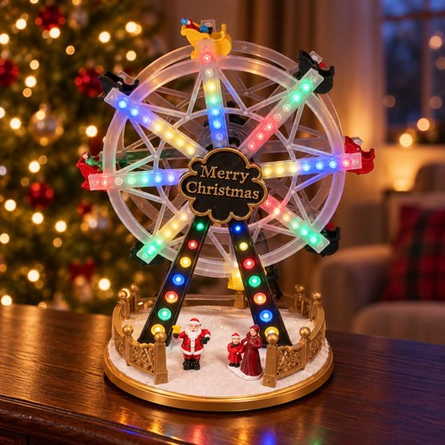 Christmas ferris wheel light - ferris,